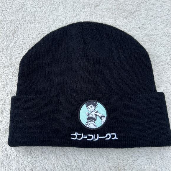 Hunter x Hunter Beanie Black Patch Gon Anime - Picture 1 of 6